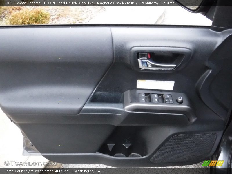 Magnetic Gray Metallic / Graphite w/Gun Metal 2018 Toyota Tacoma TRD Off Road Double Cab 4x4