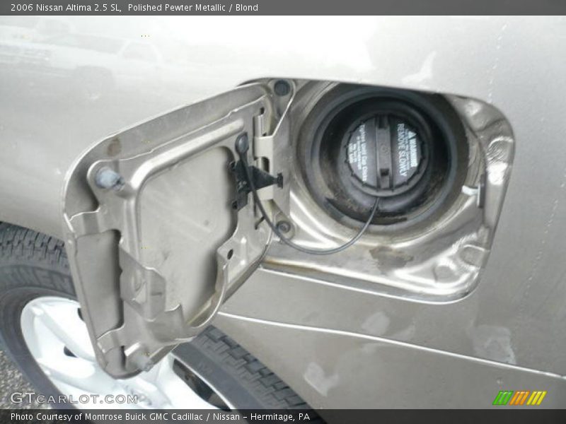 Polished Pewter Metallic / Blond 2006 Nissan Altima 2.5 SL