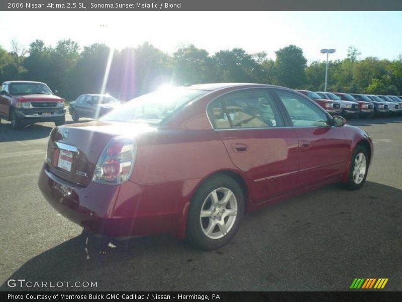Sonoma Sunset Metallic / Blond 2006 Nissan Altima 2.5 SL