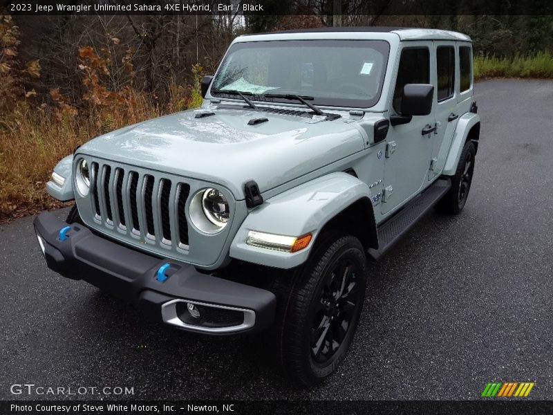 Earl / Black 2023 Jeep Wrangler Unlimited Sahara 4XE Hybrid