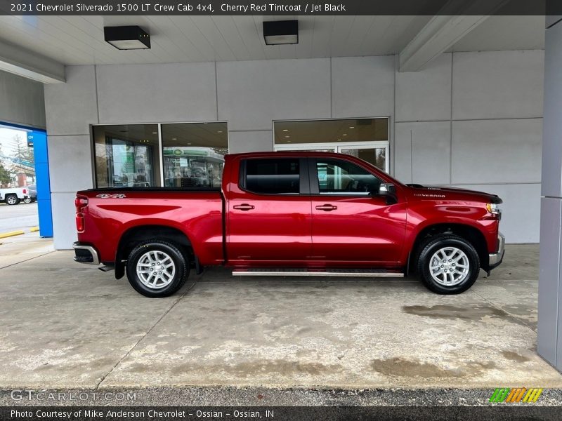  2021 Silverado 1500 LT Crew Cab 4x4 Cherry Red Tintcoat