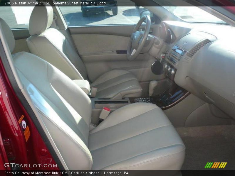 Sonoma Sunset Metallic / Blond 2006 Nissan Altima 2.5 SL