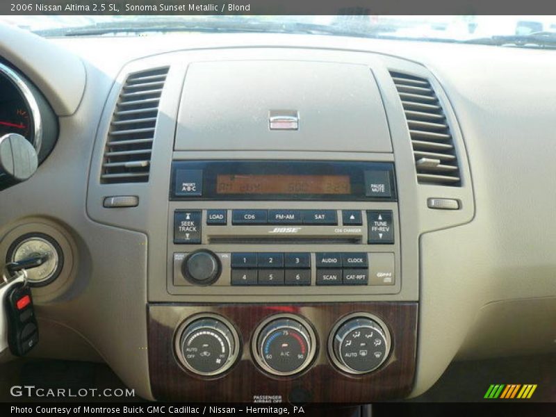 Sonoma Sunset Metallic / Blond 2006 Nissan Altima 2.5 SL