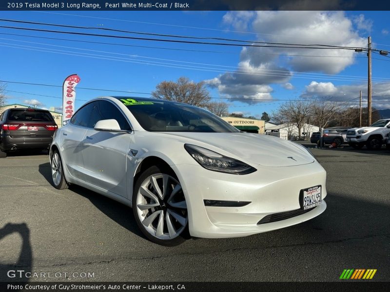 Front 3/4 View of 2019 Model 3 Long Range