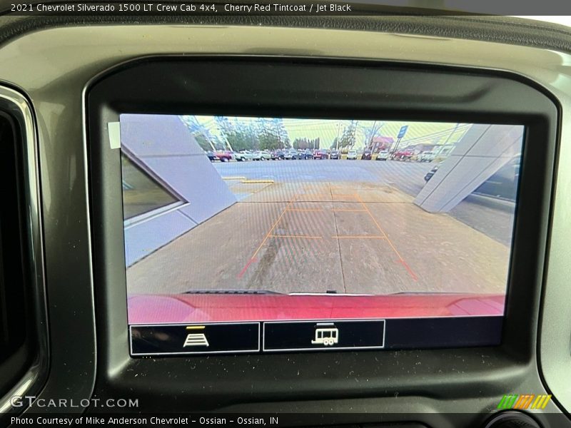 Cherry Red Tintcoat / Jet Black 2021 Chevrolet Silverado 1500 LT Crew Cab 4x4