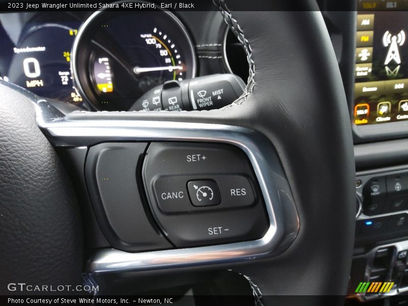 Earl / Black 2023 Jeep Wrangler Unlimited Sahara 4XE Hybrid