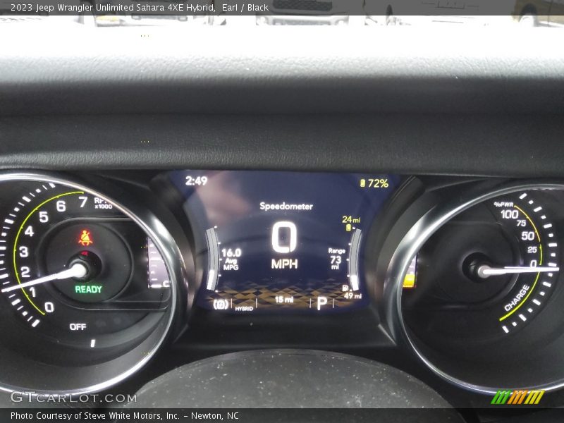 Earl / Black 2023 Jeep Wrangler Unlimited Sahara 4XE Hybrid