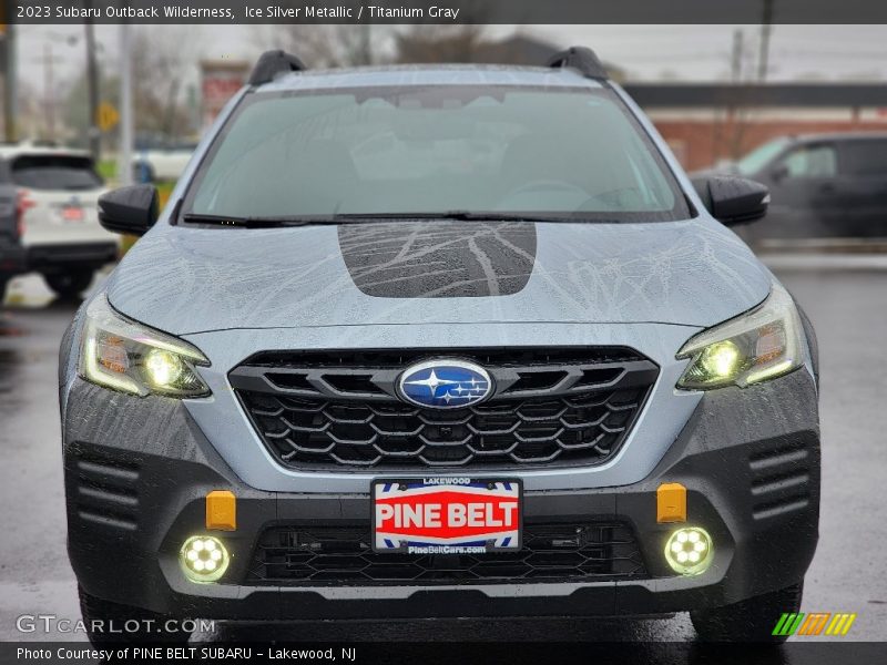 Ice Silver Metallic / Titanium Gray 2023 Subaru Outback Wilderness