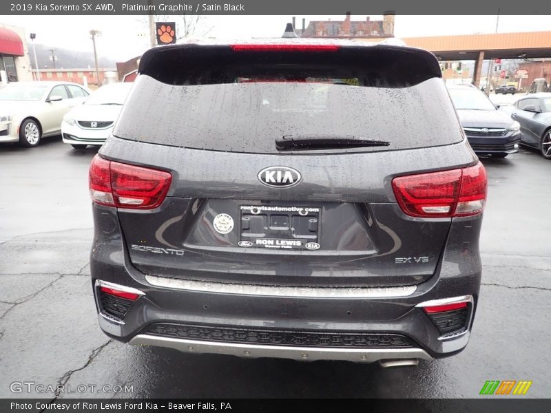 Platinum Graphite / Satin Black 2019 Kia Sorento SX AWD