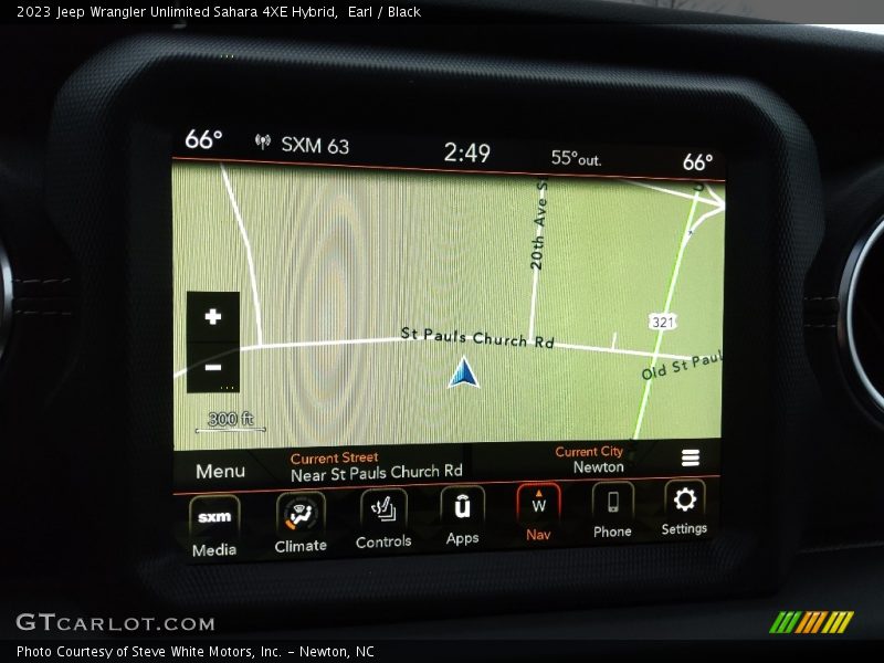 Earl / Black 2023 Jeep Wrangler Unlimited Sahara 4XE Hybrid