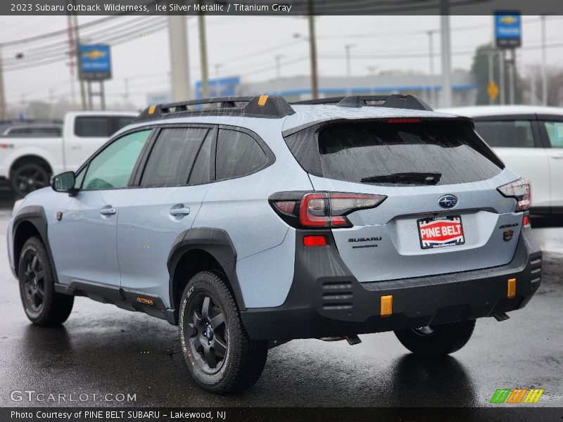 Ice Silver Metallic / Titanium Gray 2023 Subaru Outback Wilderness