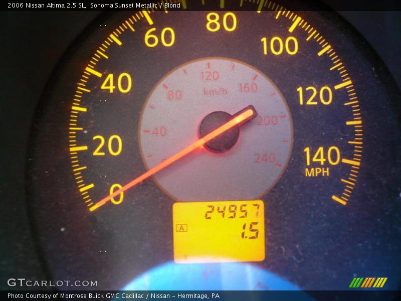 Sonoma Sunset Metallic / Blond 2006 Nissan Altima 2.5 SL