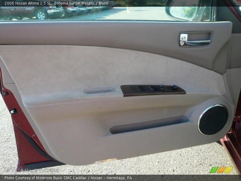 Sonoma Sunset Metallic / Blond 2006 Nissan Altima 2.5 SL