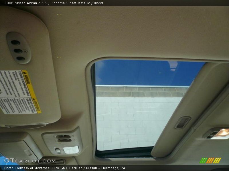 Sonoma Sunset Metallic / Blond 2006 Nissan Altima 2.5 SL