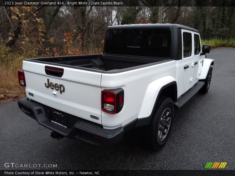Bright White / Dark Saddle/Black 2023 Jeep Gladiator Overland 4x4