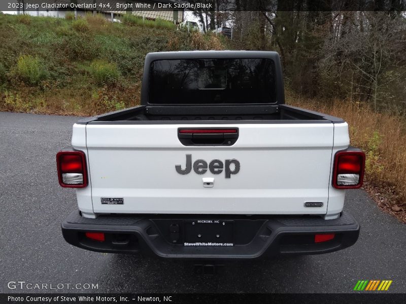 Bright White / Dark Saddle/Black 2023 Jeep Gladiator Overland 4x4