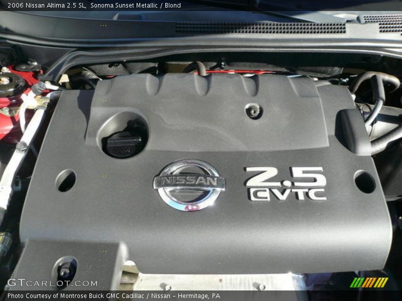 Sonoma Sunset Metallic / Blond 2006 Nissan Altima 2.5 SL