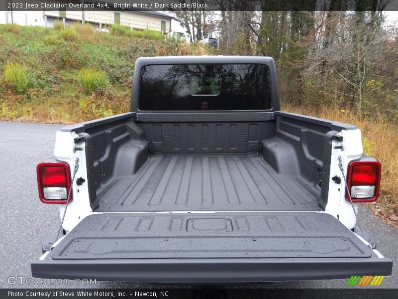 Bright White / Dark Saddle/Black 2023 Jeep Gladiator Overland 4x4