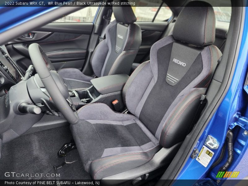  2022 WRX GT Black Ultrasuede w/Red stitching Interior