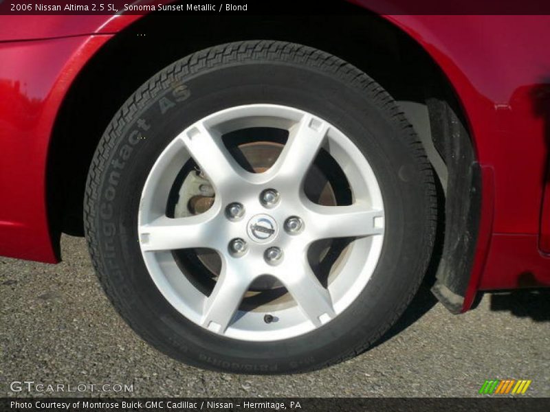 Sonoma Sunset Metallic / Blond 2006 Nissan Altima 2.5 SL