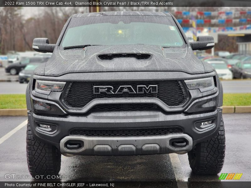 Diamond Black Crystal Pearl / Black/TRX Red Accents 2022 Ram 1500 TRX Crew Cab 4x4
