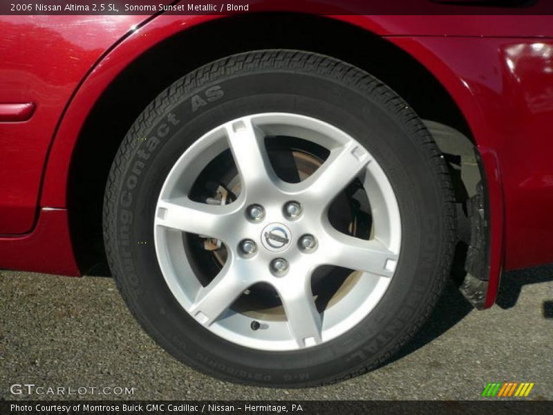 Sonoma Sunset Metallic / Blond 2006 Nissan Altima 2.5 SL