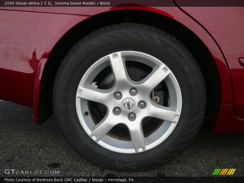 Sonoma Sunset Metallic / Blond 2006 Nissan Altima 2.5 SL