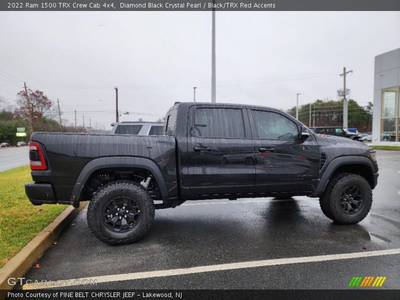Diamond Black Crystal Pearl / Black/TRX Red Accents 2022 Ram 1500 TRX Crew Cab 4x4