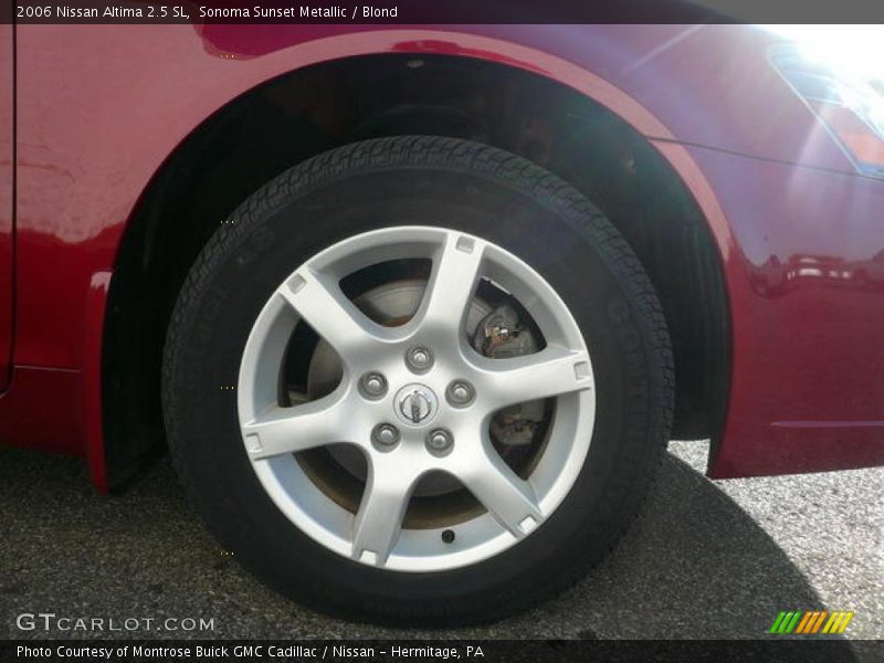 Sonoma Sunset Metallic / Blond 2006 Nissan Altima 2.5 SL