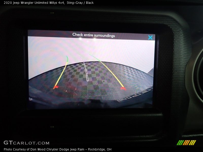 Sting-Gray / Black 2020 Jeep Wrangler Unlimited Willys 4x4