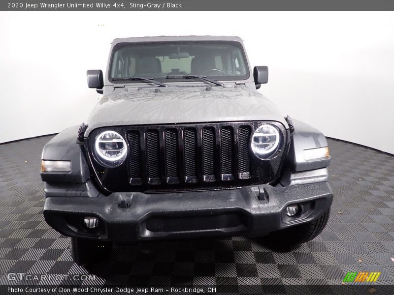 Sting-Gray / Black 2020 Jeep Wrangler Unlimited Willys 4x4
