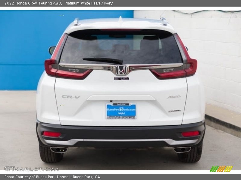 Platinum White Pearl / Ivory 2022 Honda CR-V Touring AWD