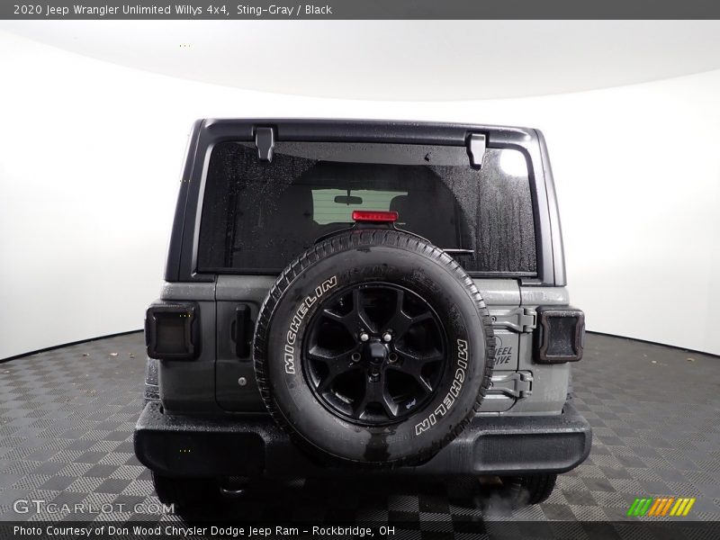 Sting-Gray / Black 2020 Jeep Wrangler Unlimited Willys 4x4