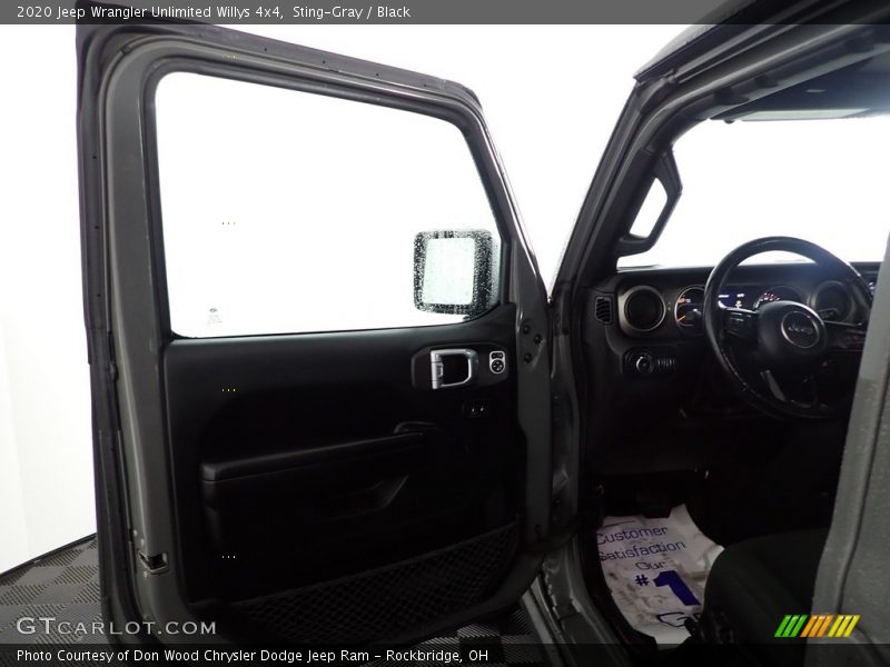 Sting-Gray / Black 2020 Jeep Wrangler Unlimited Willys 4x4