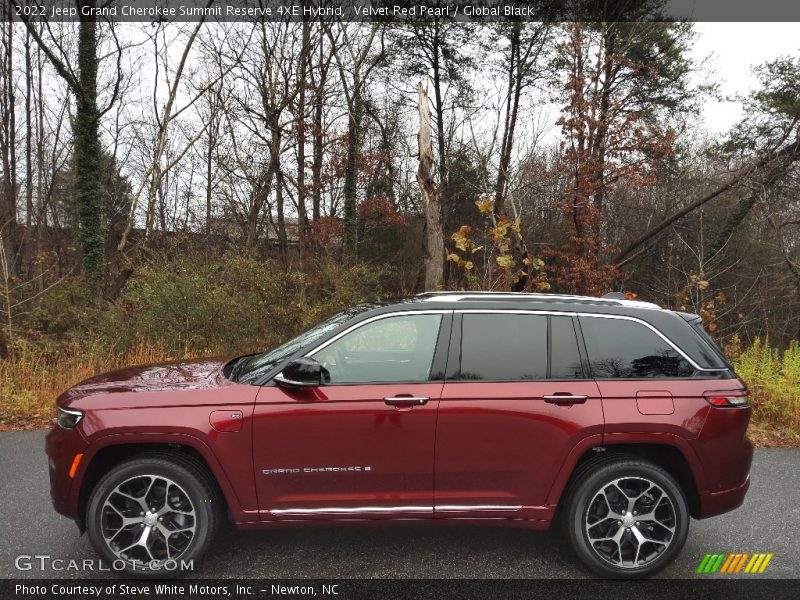  2022 Grand Cherokee Summit Reserve 4XE Hybrid Velvet Red Pearl