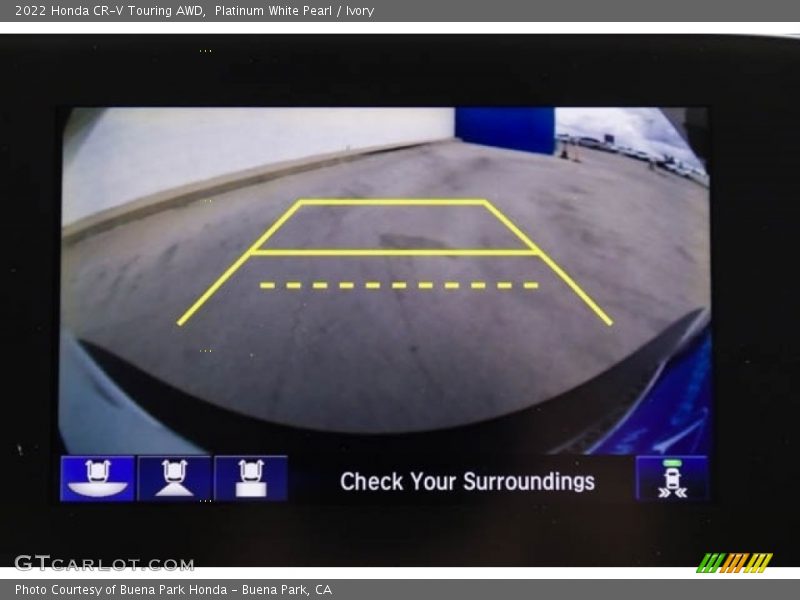 Platinum White Pearl / Ivory 2022 Honda CR-V Touring AWD
