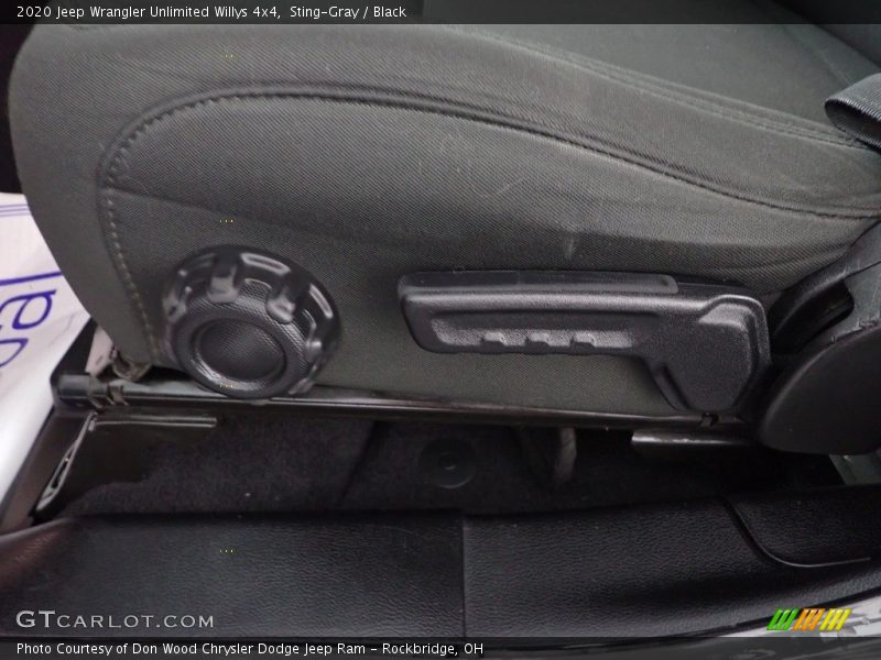 Sting-Gray / Black 2020 Jeep Wrangler Unlimited Willys 4x4
