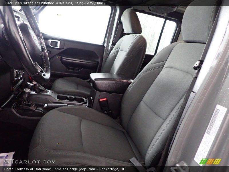 Sting-Gray / Black 2020 Jeep Wrangler Unlimited Willys 4x4