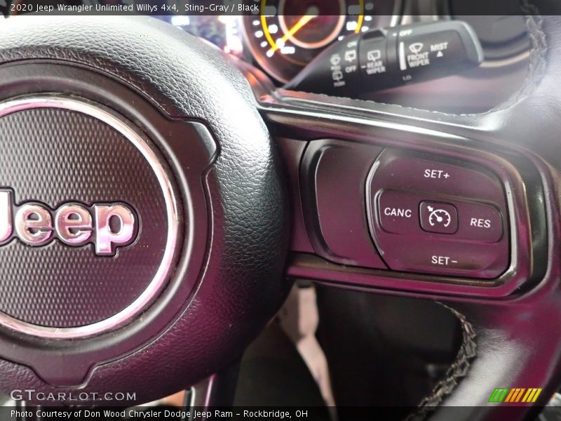 Sting-Gray / Black 2020 Jeep Wrangler Unlimited Willys 4x4