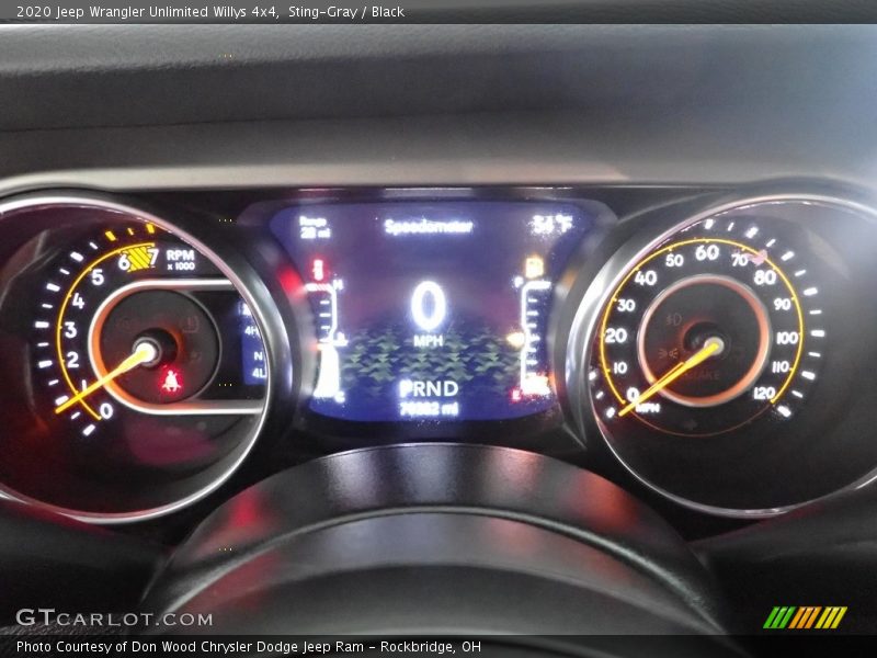 Sting-Gray / Black 2020 Jeep Wrangler Unlimited Willys 4x4
