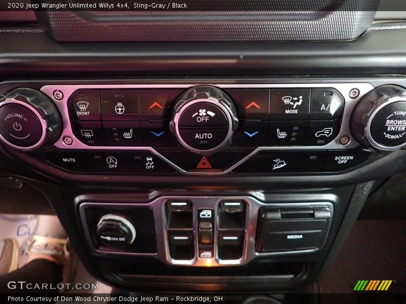 Sting-Gray / Black 2020 Jeep Wrangler Unlimited Willys 4x4