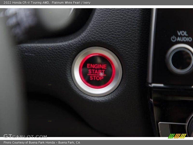 Platinum White Pearl / Ivory 2022 Honda CR-V Touring AWD