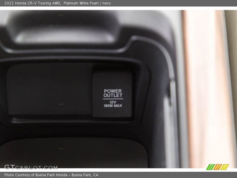 Platinum White Pearl / Ivory 2022 Honda CR-V Touring AWD