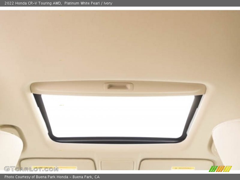 Platinum White Pearl / Ivory 2022 Honda CR-V Touring AWD