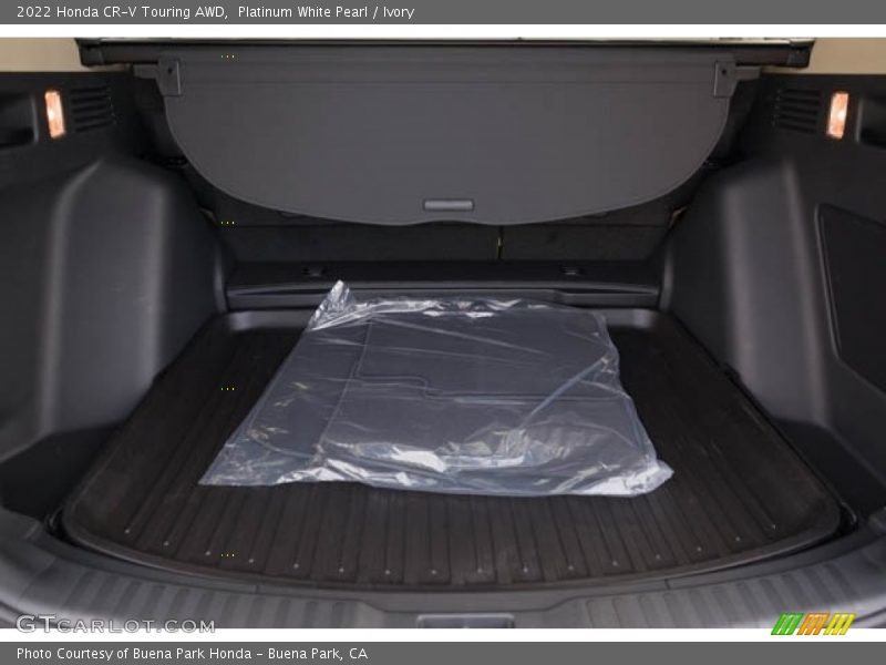 Platinum White Pearl / Ivory 2022 Honda CR-V Touring AWD