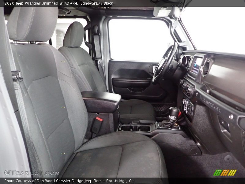 Sting-Gray / Black 2020 Jeep Wrangler Unlimited Willys 4x4