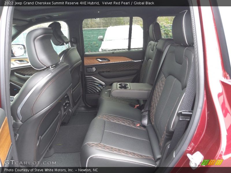 Rear Seat of 2022 Grand Cherokee Summit Reserve 4XE Hybrid