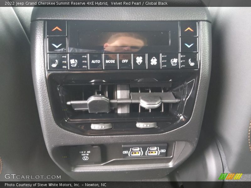 Velvet Red Pearl / Global Black 2022 Jeep Grand Cherokee Summit Reserve 4XE Hybrid