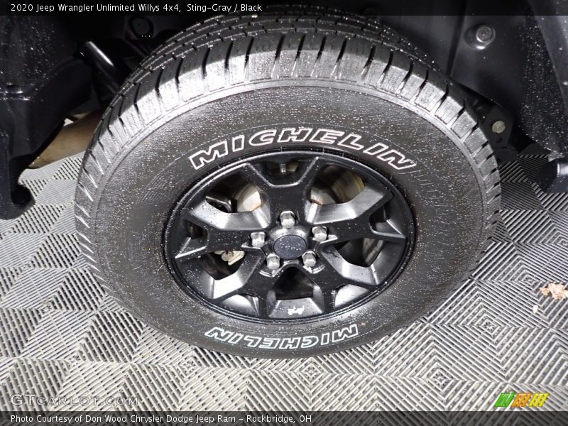 Sting-Gray / Black 2020 Jeep Wrangler Unlimited Willys 4x4