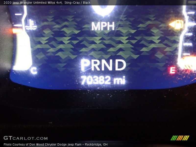 Sting-Gray / Black 2020 Jeep Wrangler Unlimited Willys 4x4